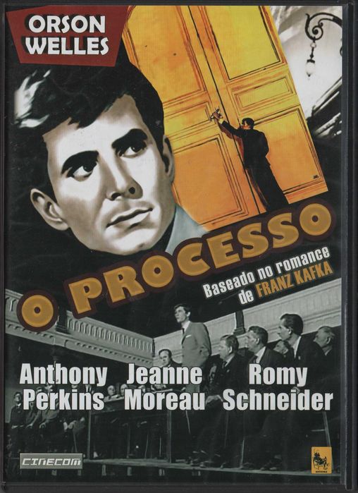 Dvd O Processo - thriller - Anthony Perkins/ Romy Schneider