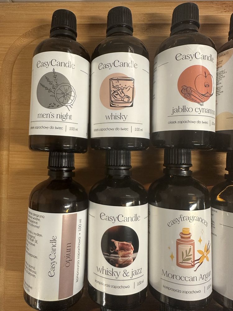 Zestaw 20szt olejki zapachowe Easy Candle do świec mydła