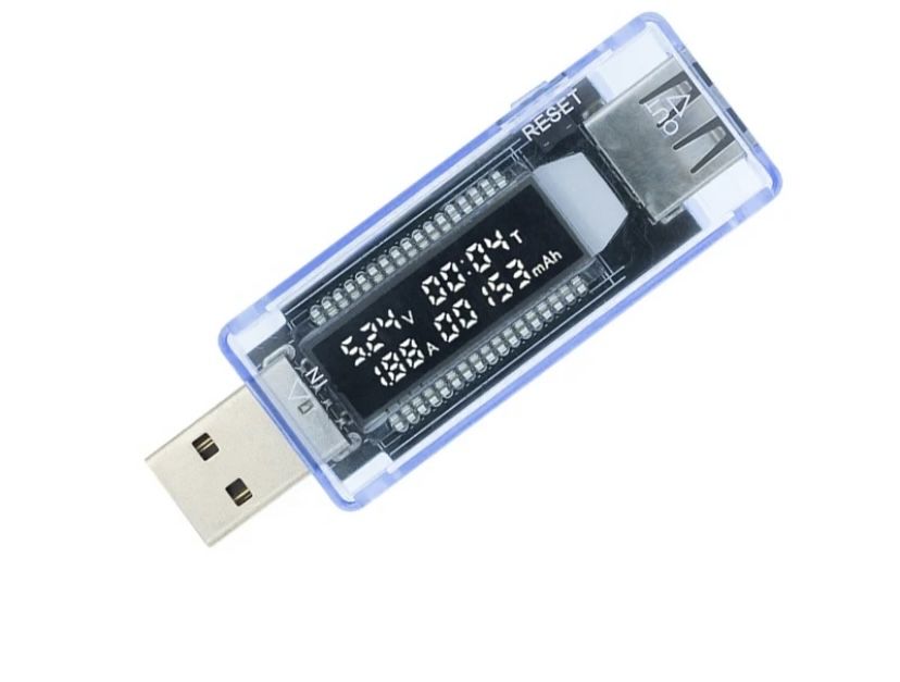 Измеритель Напряжения KWS-V20, тестер емкости аккумулятора, USB