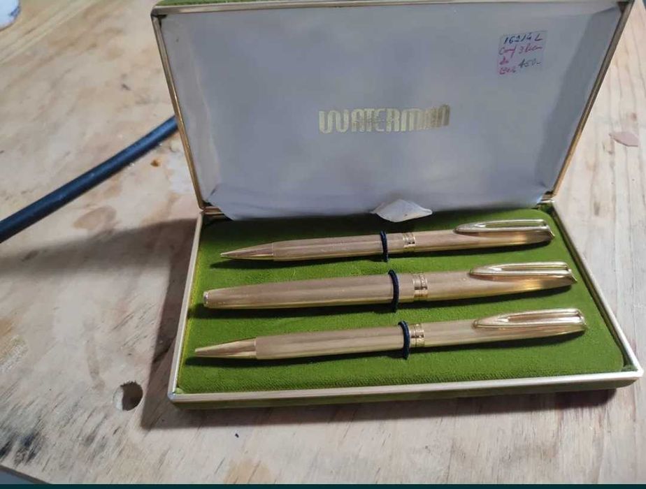 Canetas originais waterman paris, sheaffers,parkers, cross.