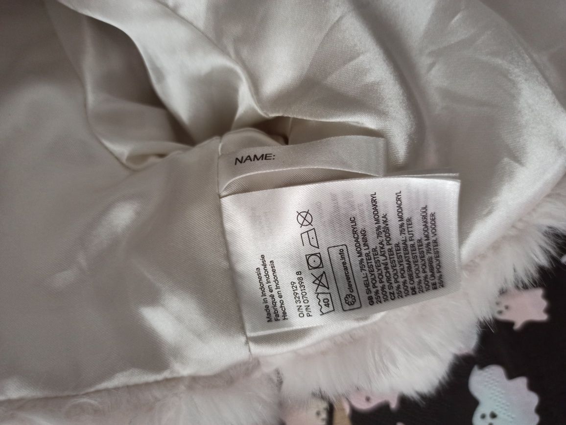 Bolerko z futerkiem. 122/128 H&M
