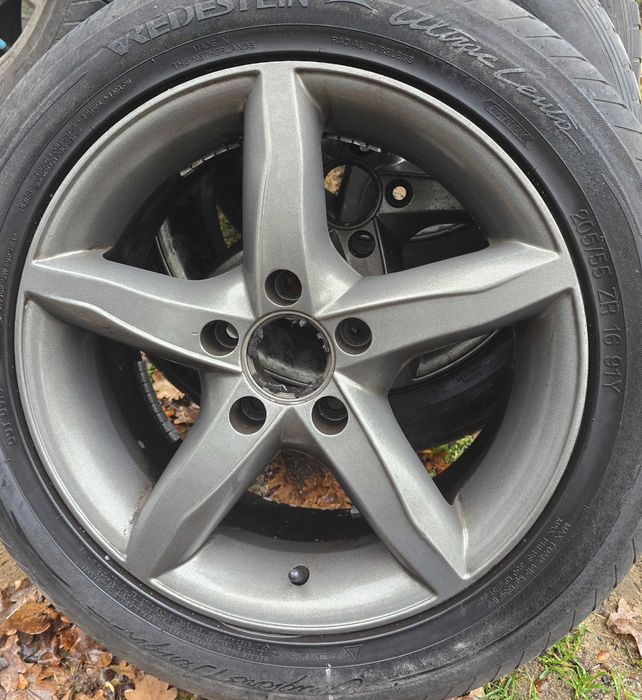 Felgi aluminiowe 16" 5x112 - po piaskowaniu, komplet 4 szt.