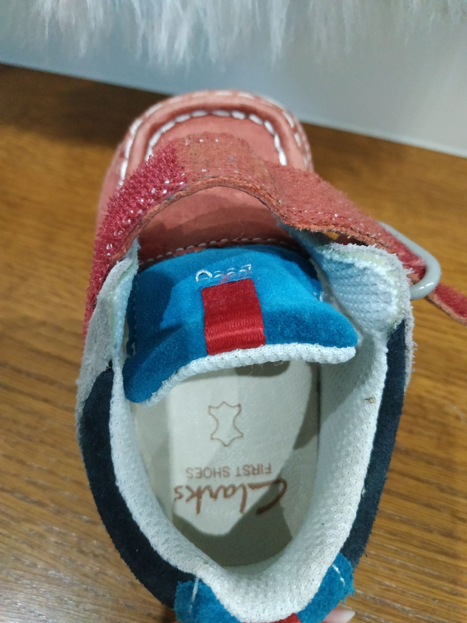 Buciki mokasyny dziecięce Clarks r.19