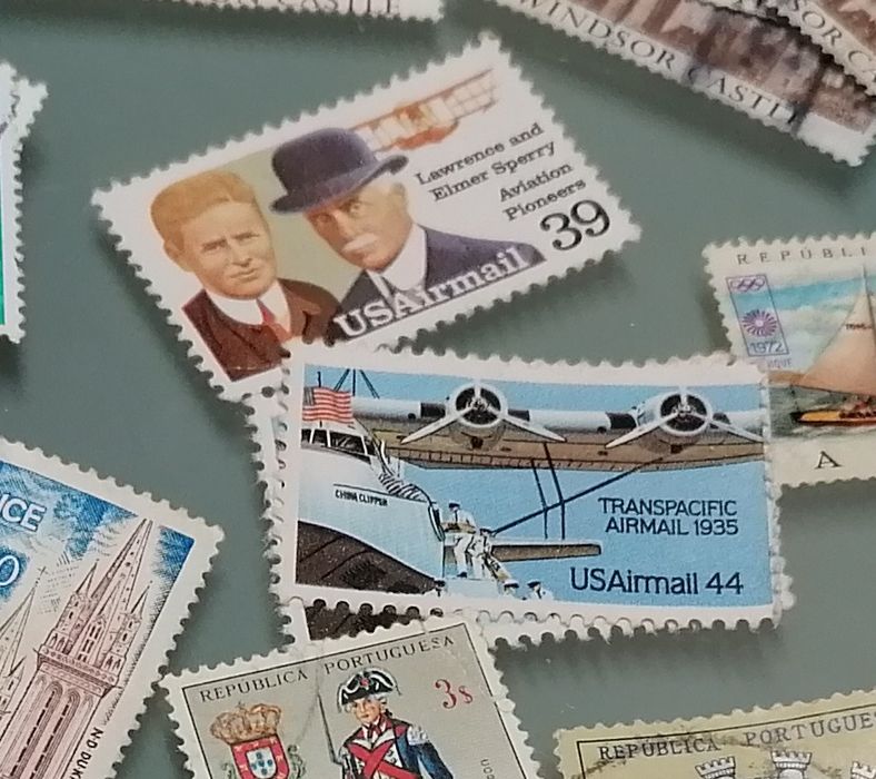 2 selos EUA em bom estado