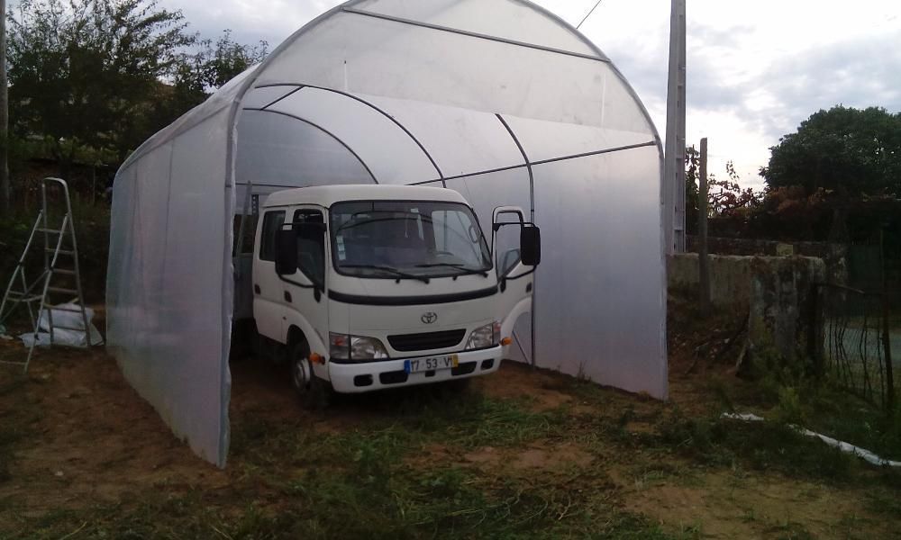 Garagem auto Estufa Armazém secagem de lenha