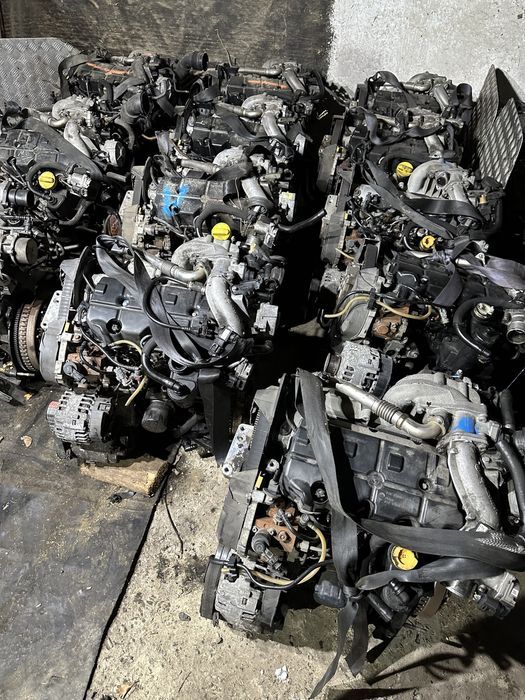 Двигун 1.5 1.9 dci Renault K9K Nissan F9Q F9K Dacia Euro 3,4,5