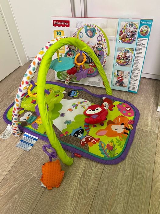 Розвиваючий килимок Fisher Price 3 в 1
