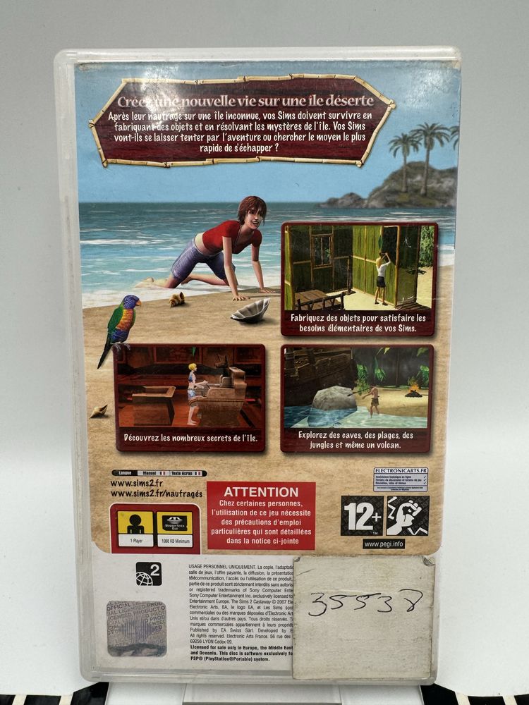 Les Sims 2 Naufrages PSP Gwarancja