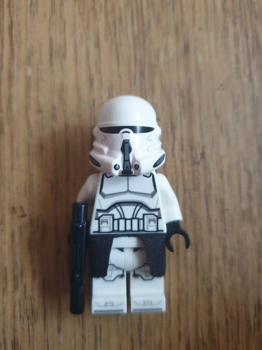 Custom Hełm Airborne Grunt Phase 2 Biały  GCC lego star wars