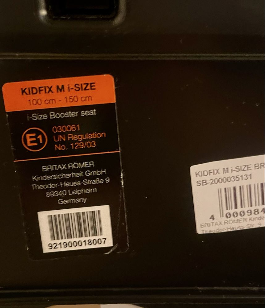 Fotelik Britax Kidfix M i-size, Isofix, 15-36kg MATA GRATIS