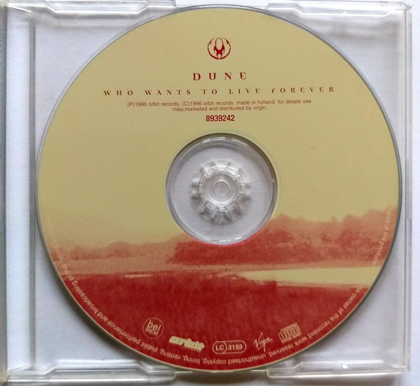 CDs Dune Ego Wants To Live Forever 1996r