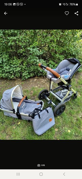 Продам каляску Kinderkraft 3 в 1.