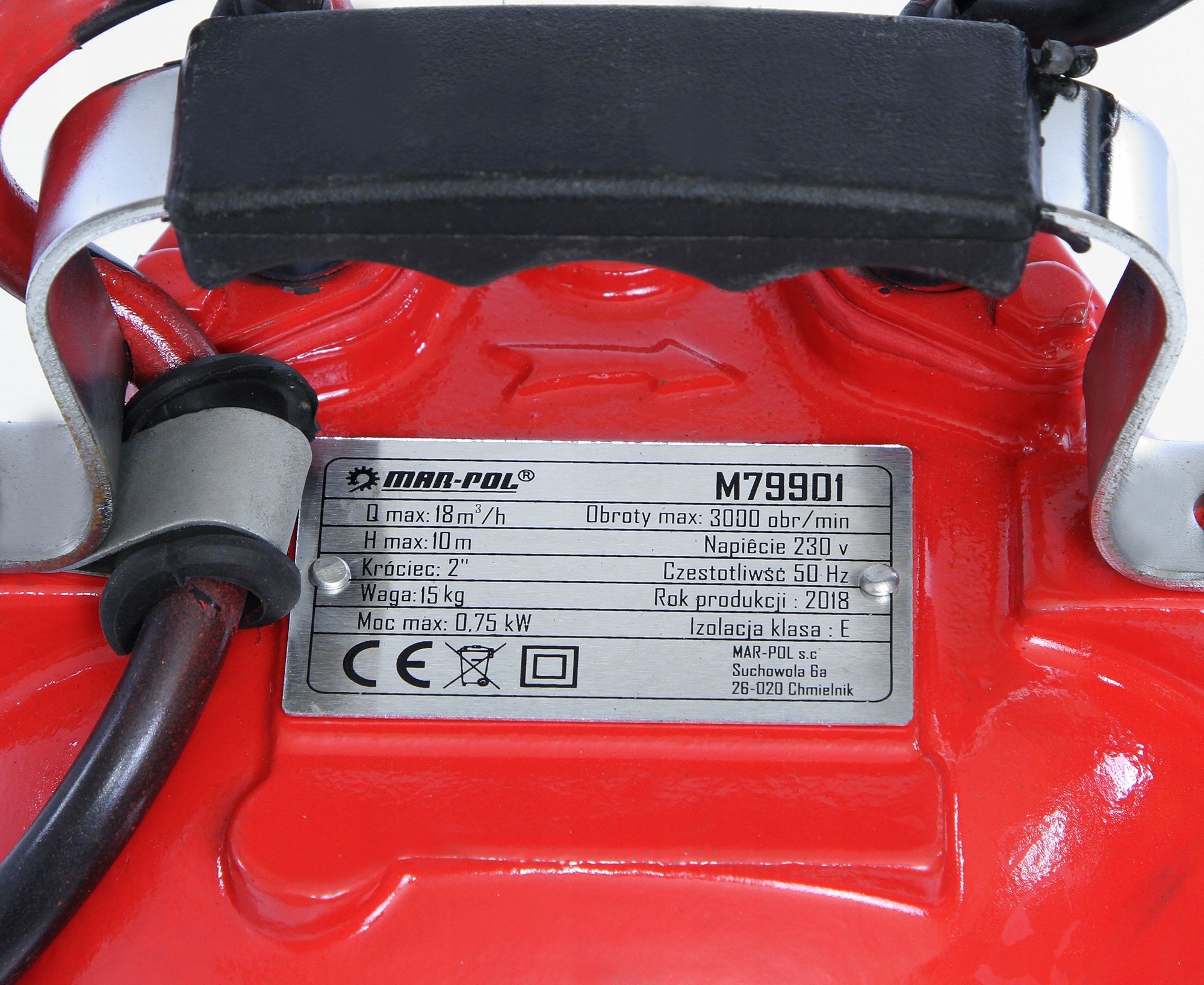 Pompa Do Wody Czystek Brudniej Z Rozdrabniaczem 750W Pływak