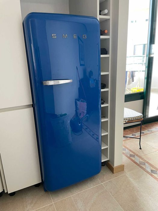Frigorífico SMEG (Ventilado - Azul)