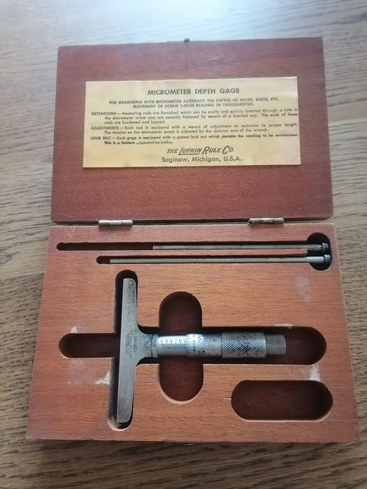 Micrometro de profundidade  LUFKIN