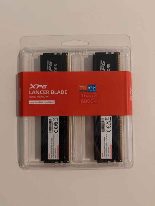 Pamięć RAM DDR 5 ADATA XPG Lancer Blade 32GB (2x16GB) 6000MHz Czarny