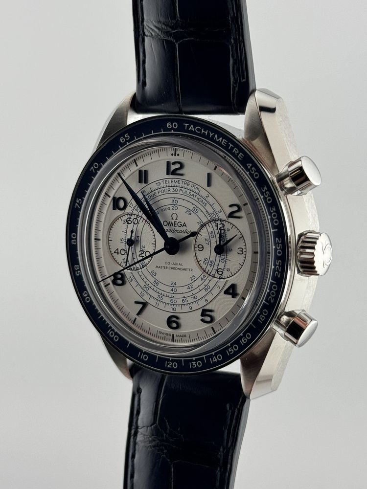 FVAT FULLSET RZADKA! Omega Speedmaster Chronoscope ref. 329.33.43.51.0