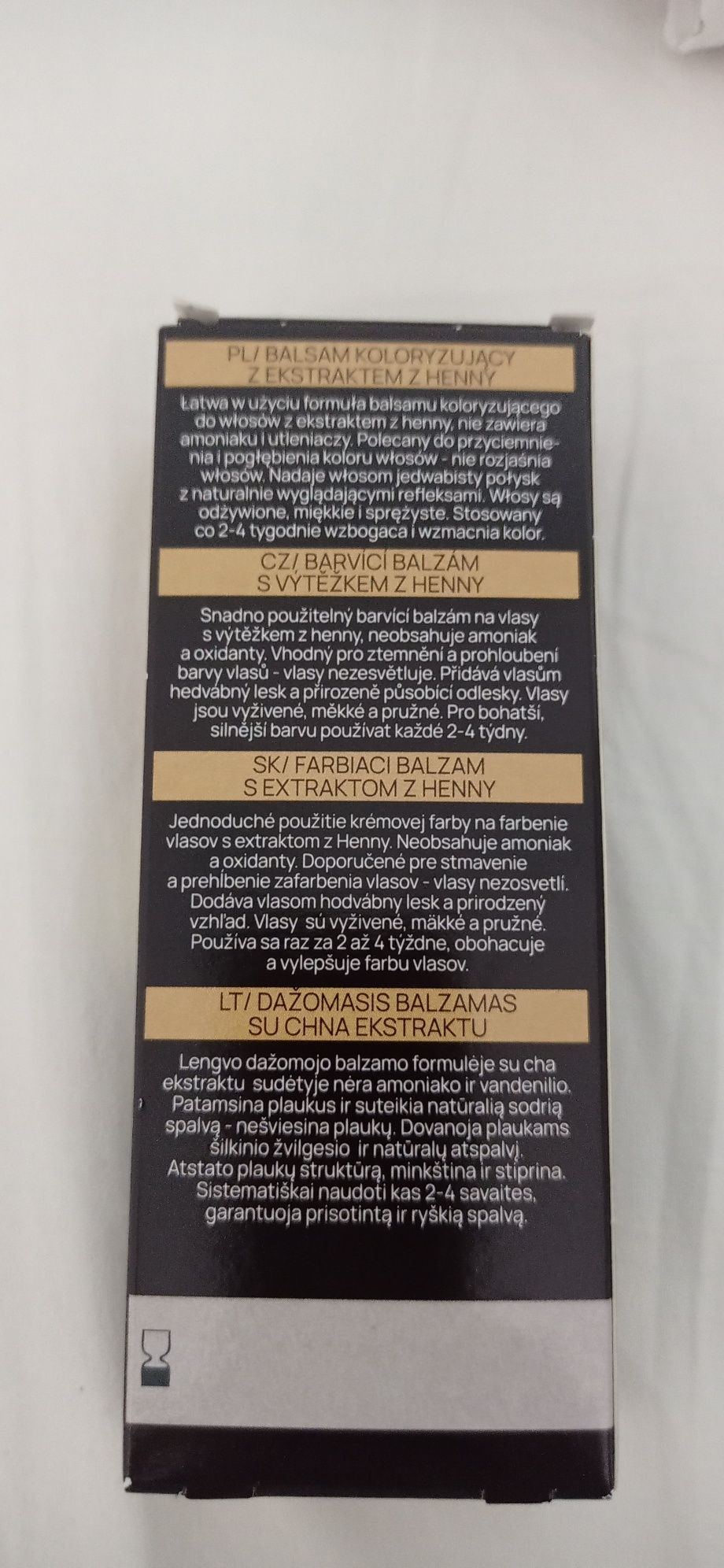 Venita Henna Color kasztan balsam koloryzujący+odżywka gratis