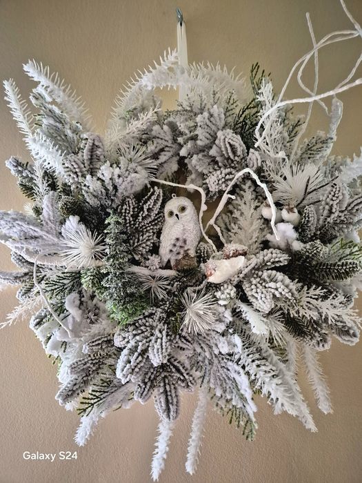 Wianek na drzwi "Leśna Cisza"