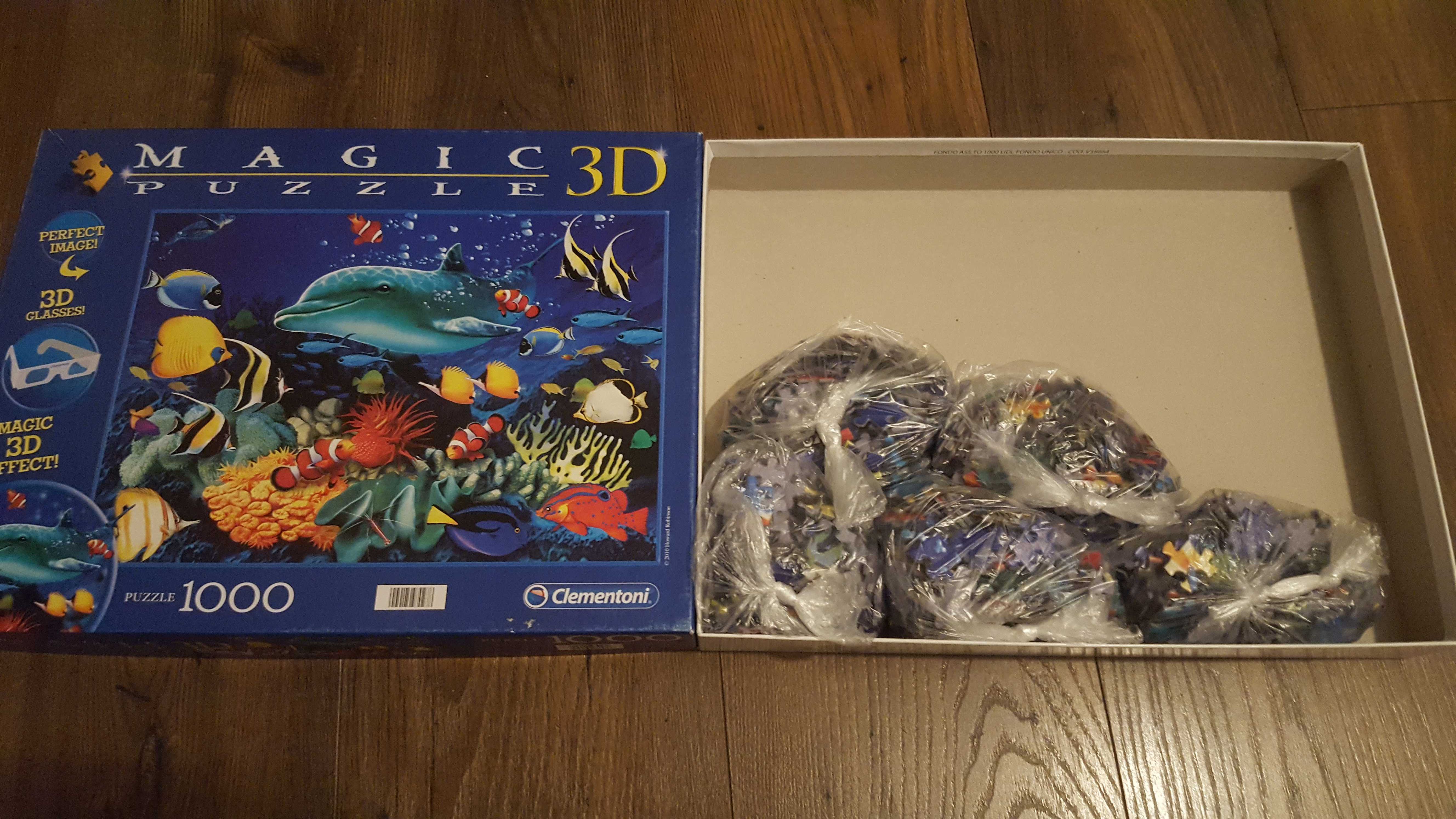 Puzzle Ocean 3D 1000el Clementoni