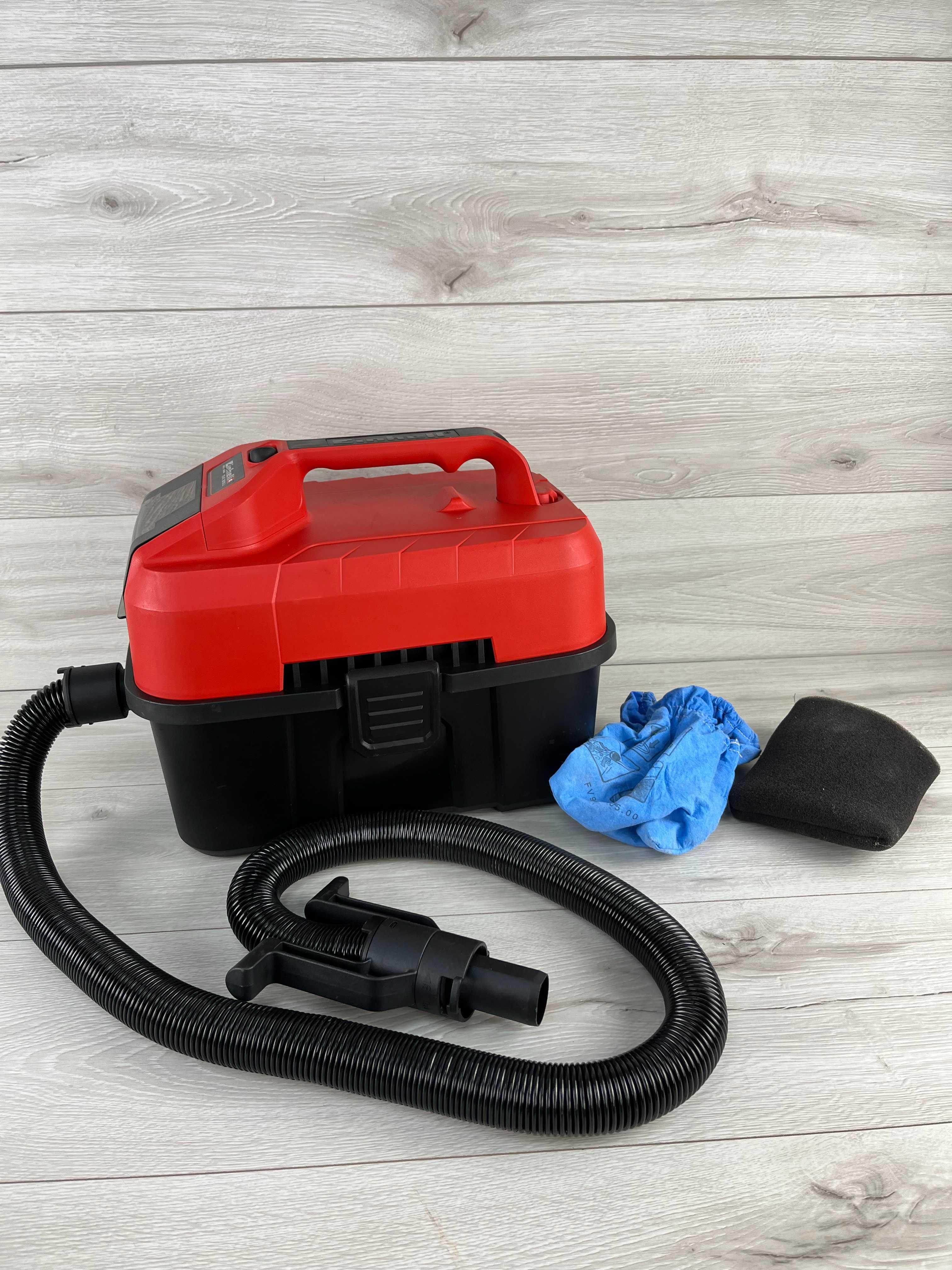 Пылесос для сухой уборки с мешком Einhell TE-VC 18/10 Li Solo без аку