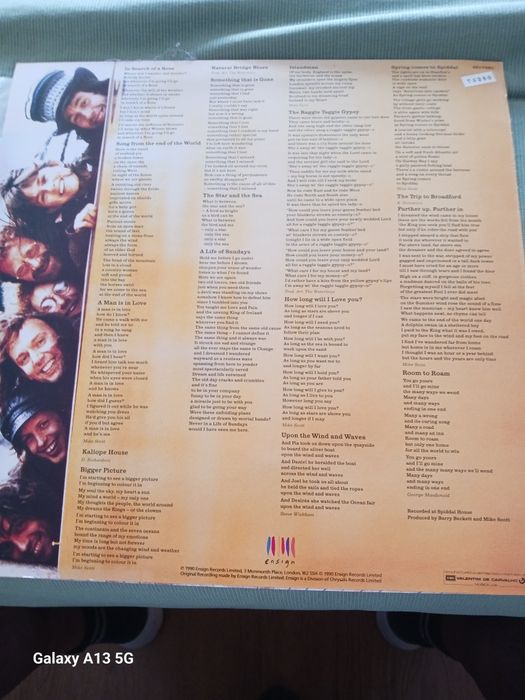 Disco de vinil antigo