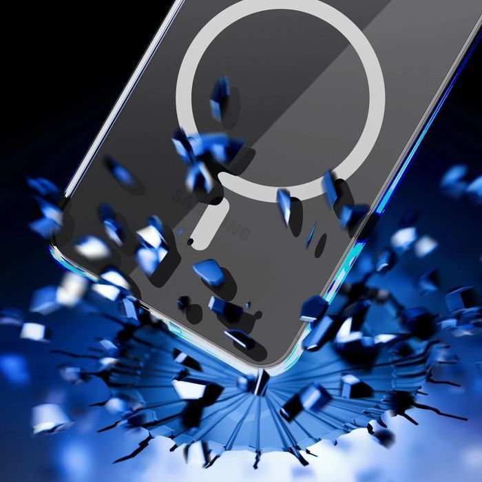 Etui ochronne case do Samsung Galaxy S23+ Plus 3mk Clear MagCase