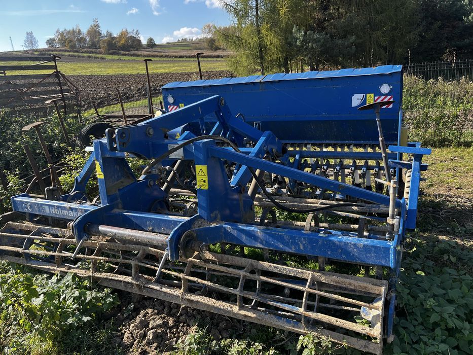 Zestaw uprawowo siewny rolmako 2.7m i poznaniak