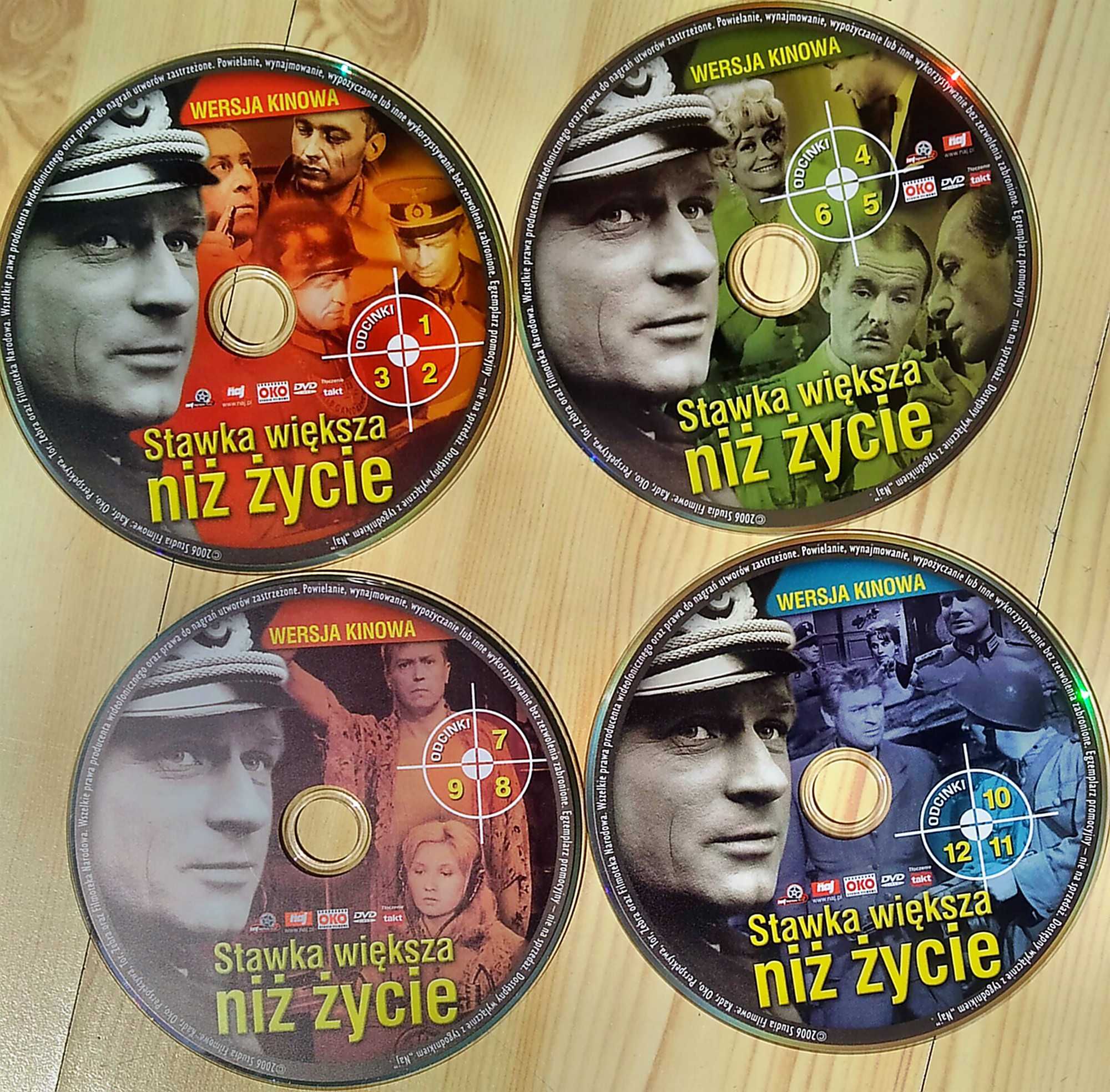 Stawka większa niż życie na dvd