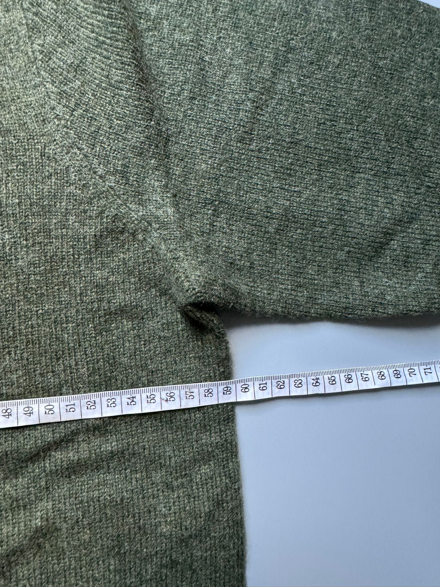 Nowy Oryginalny Sweter Męski Wełniany POLO RALPH LAUREN oliwkowy L