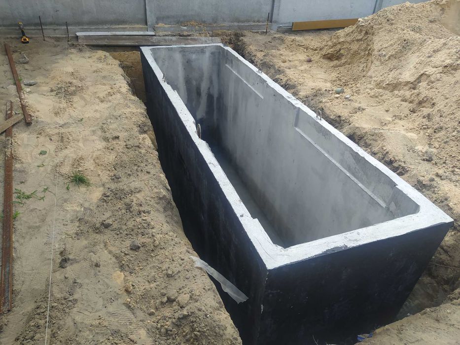 Szambo Betonowe Zbiornik na deszczówkę Kanał samochodowy Betonowy