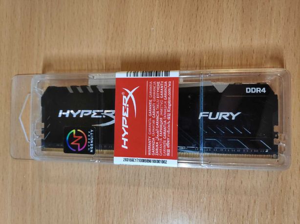 Оперативная память Kingston HyperX Fury RGB 32GB (16GBx2) DDR4  Новая