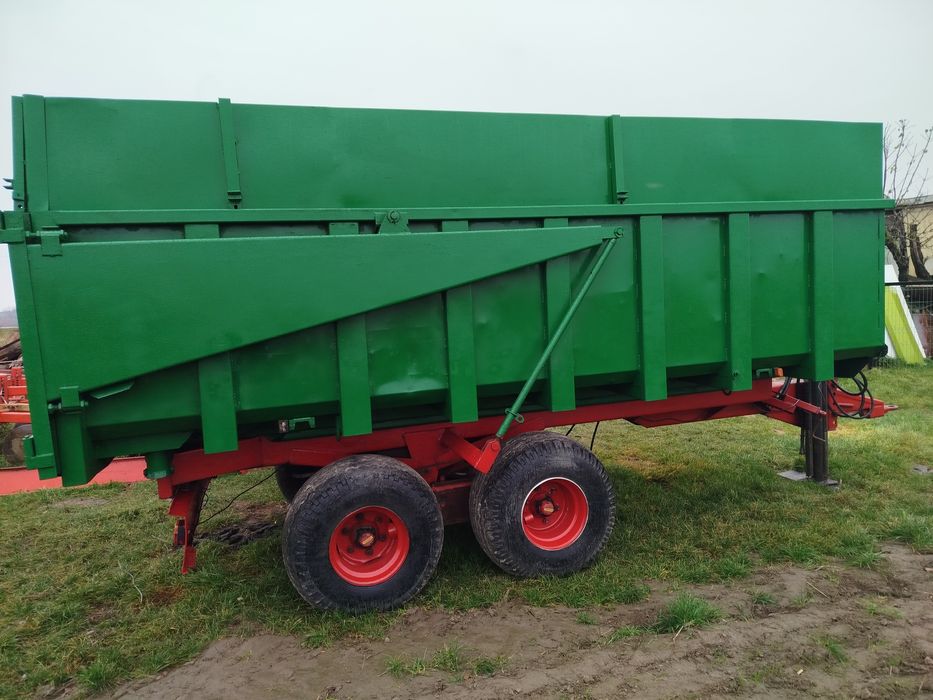 Przyczepa wywrotka tandem