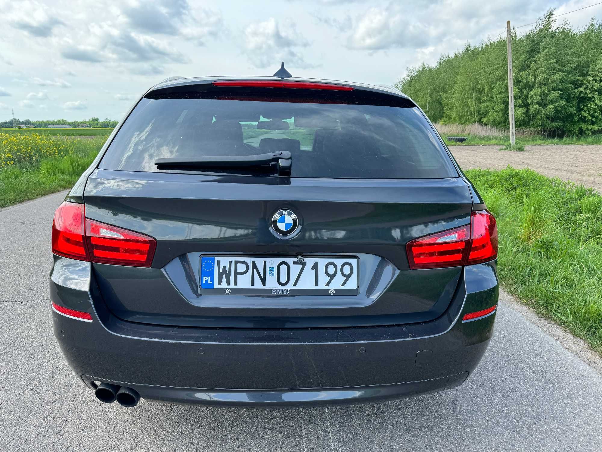 BMW 520d F11 2012 PDC ALU skóra DUŻA NAVI stan BDB bez WKŁADU FV marża