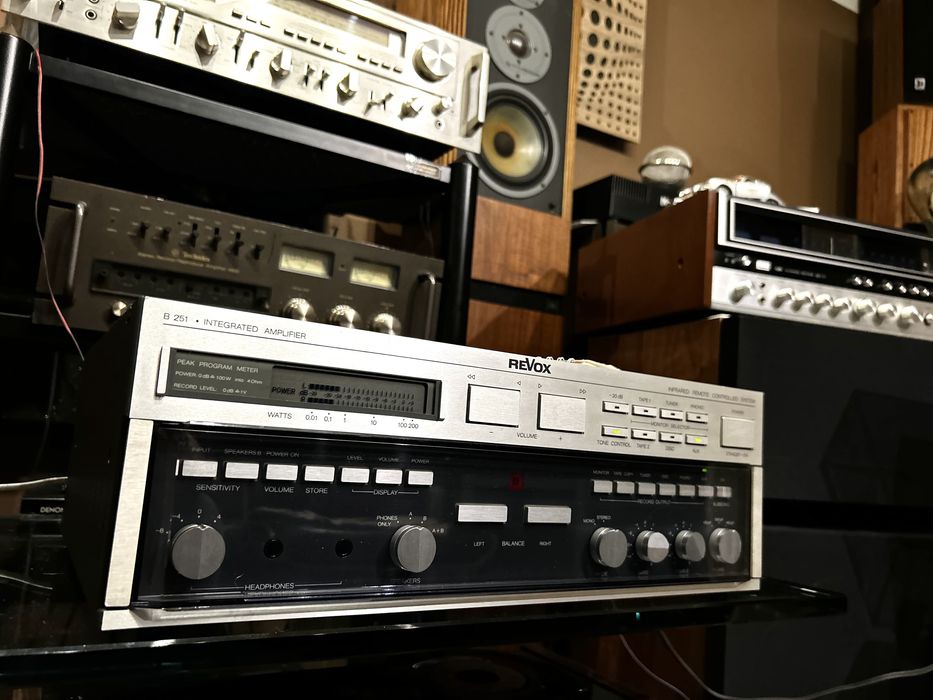 Wzmacniacz Revox B 251 vintage