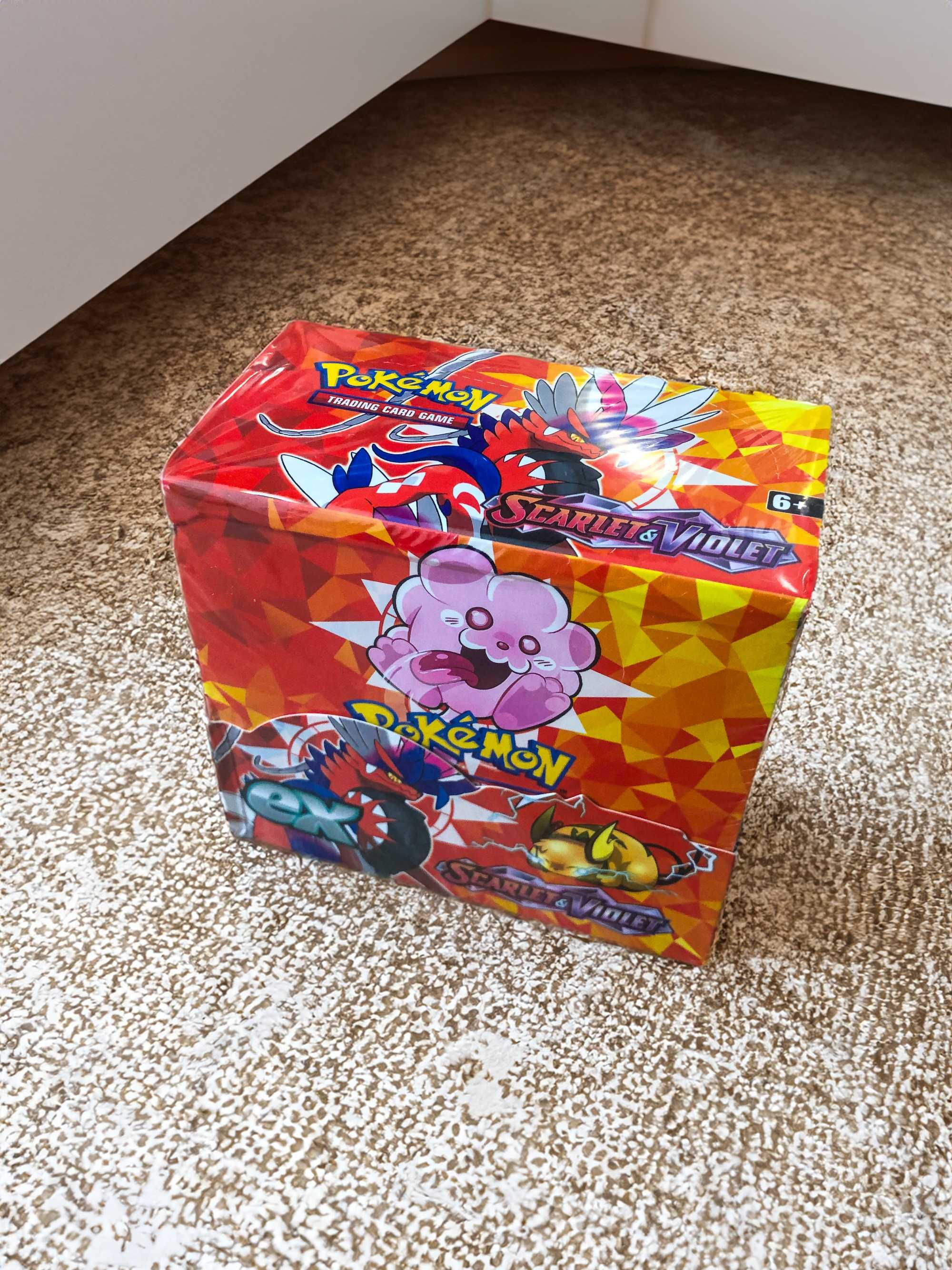 Karty Pokemon WIELKI Zestaw 360 Kart Zamkniętych W Boxie OKAZJA !