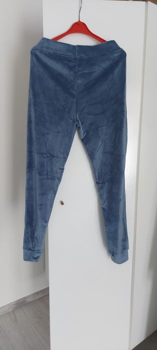 Spodnie damskie welurowe