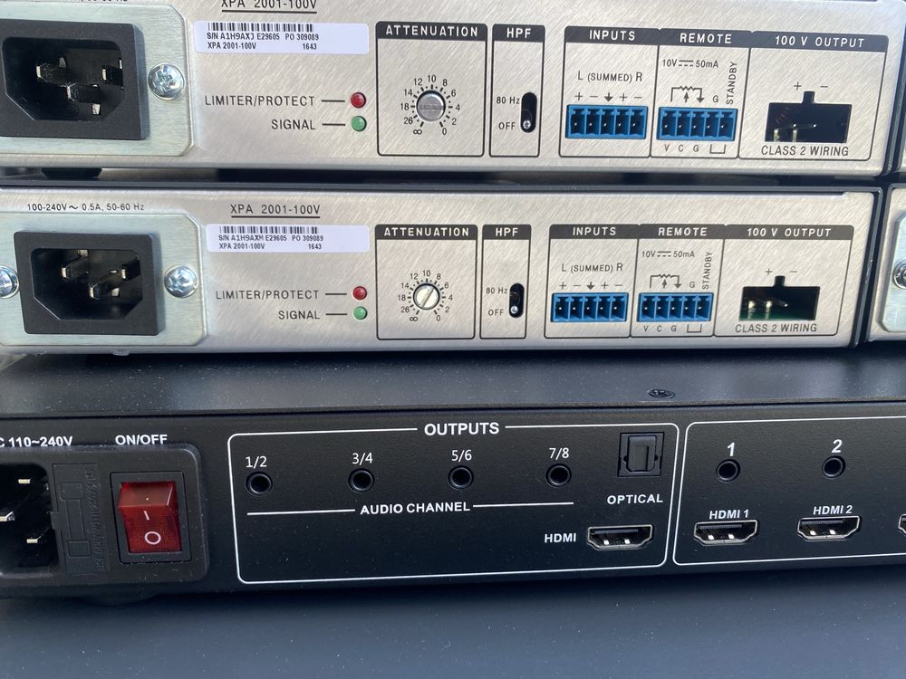 Audio system nagłośnienie estradowe