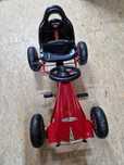 Gokart na pedały Top Racer 64 pompowane koła Red