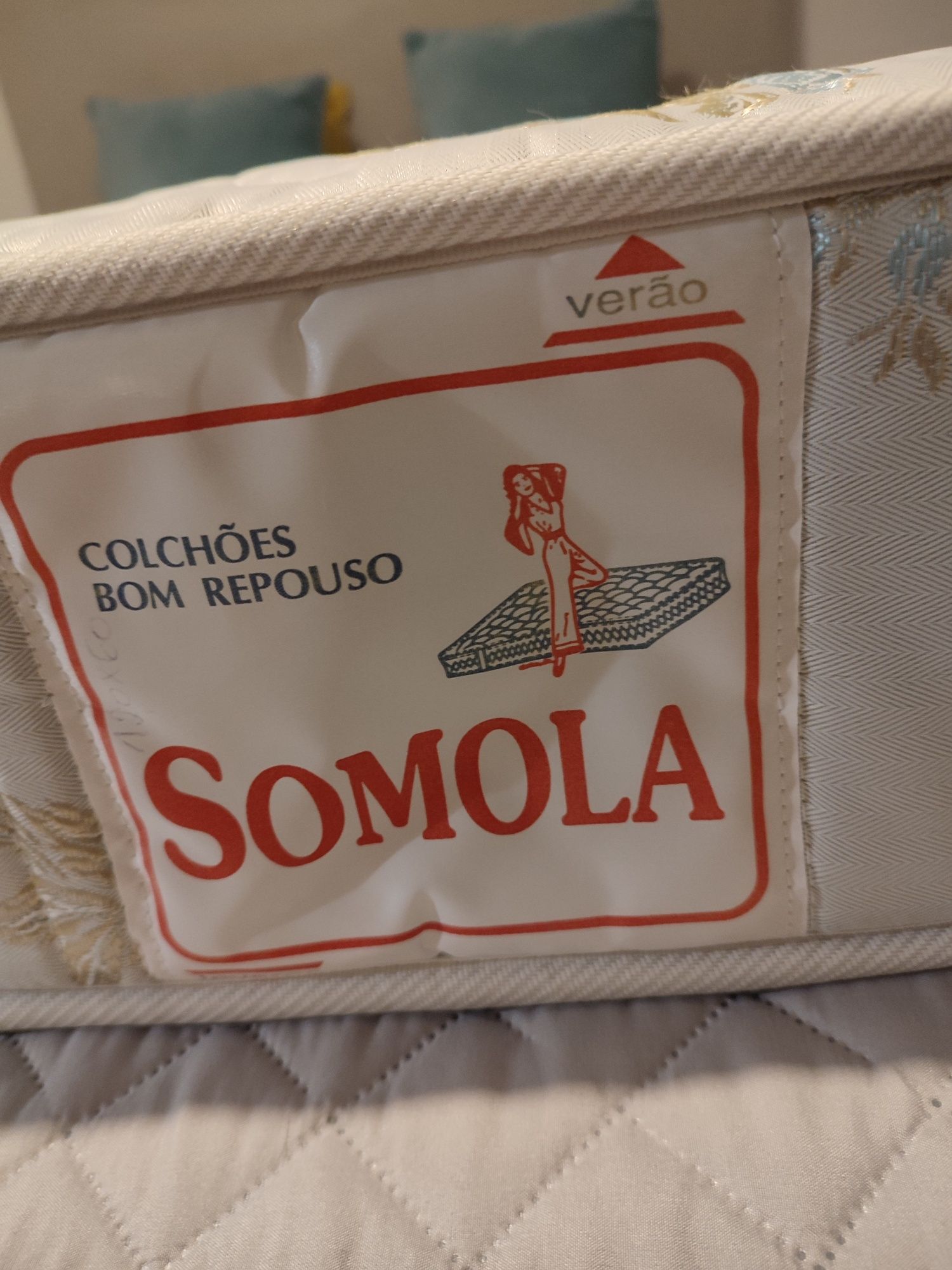 Vendo cama e colchão de bebé