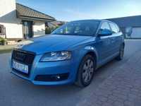 Audi A3 niebieskie