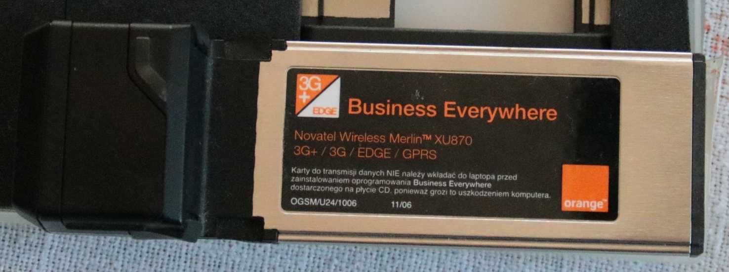 Modem Novatel Wireless Merlin XU870 3G+/3G/EDGE/GPRS