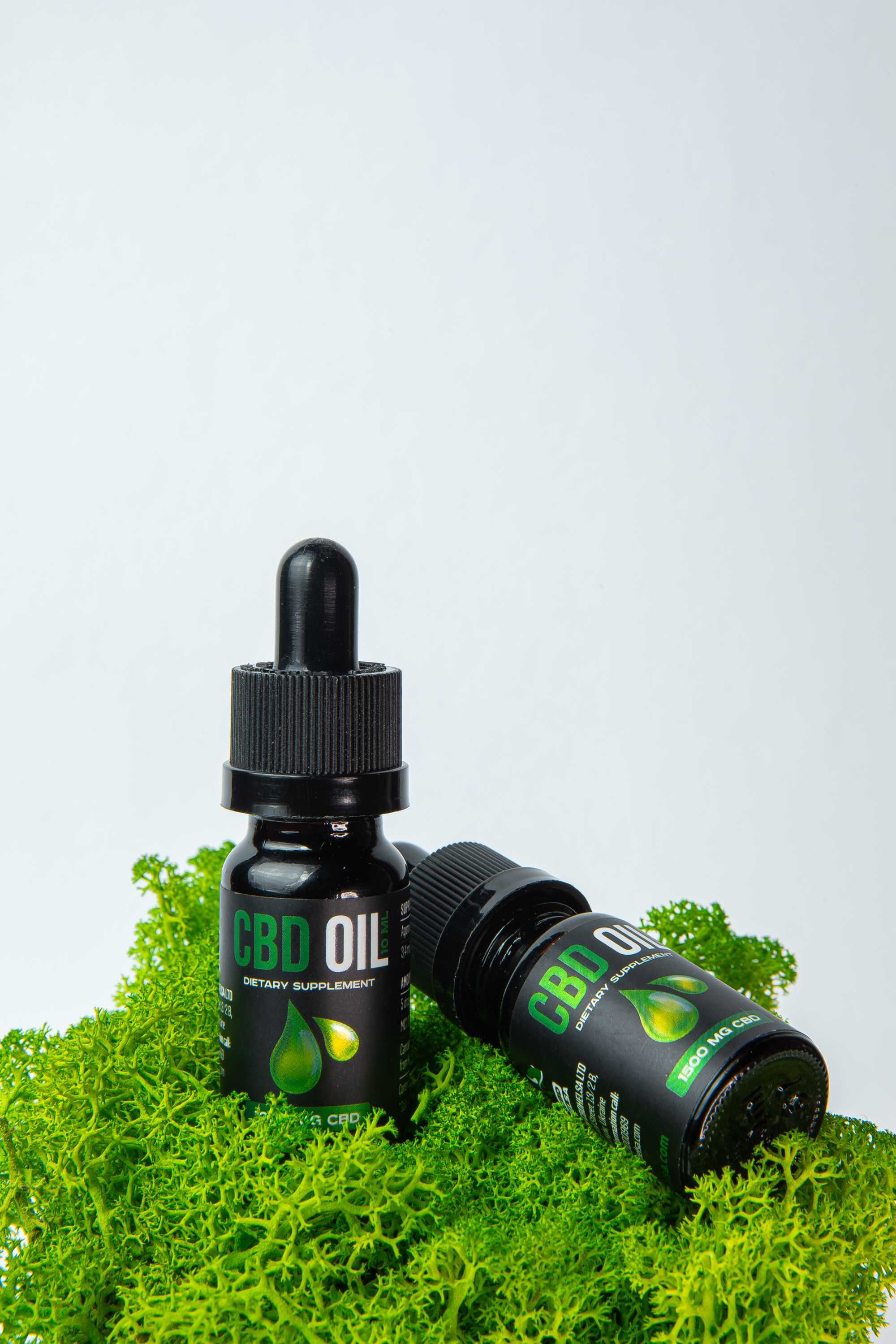 CBD OIL 500/1000/1500mg Full Spectrum EU Certificate 1+1=3