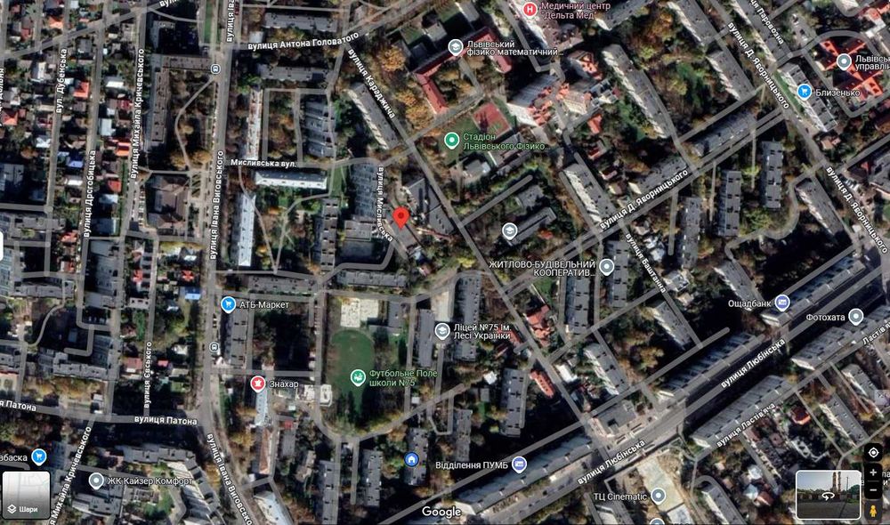 Продаж гаражу (24 м.кв.) по вул. Виговського (земля приватизована).