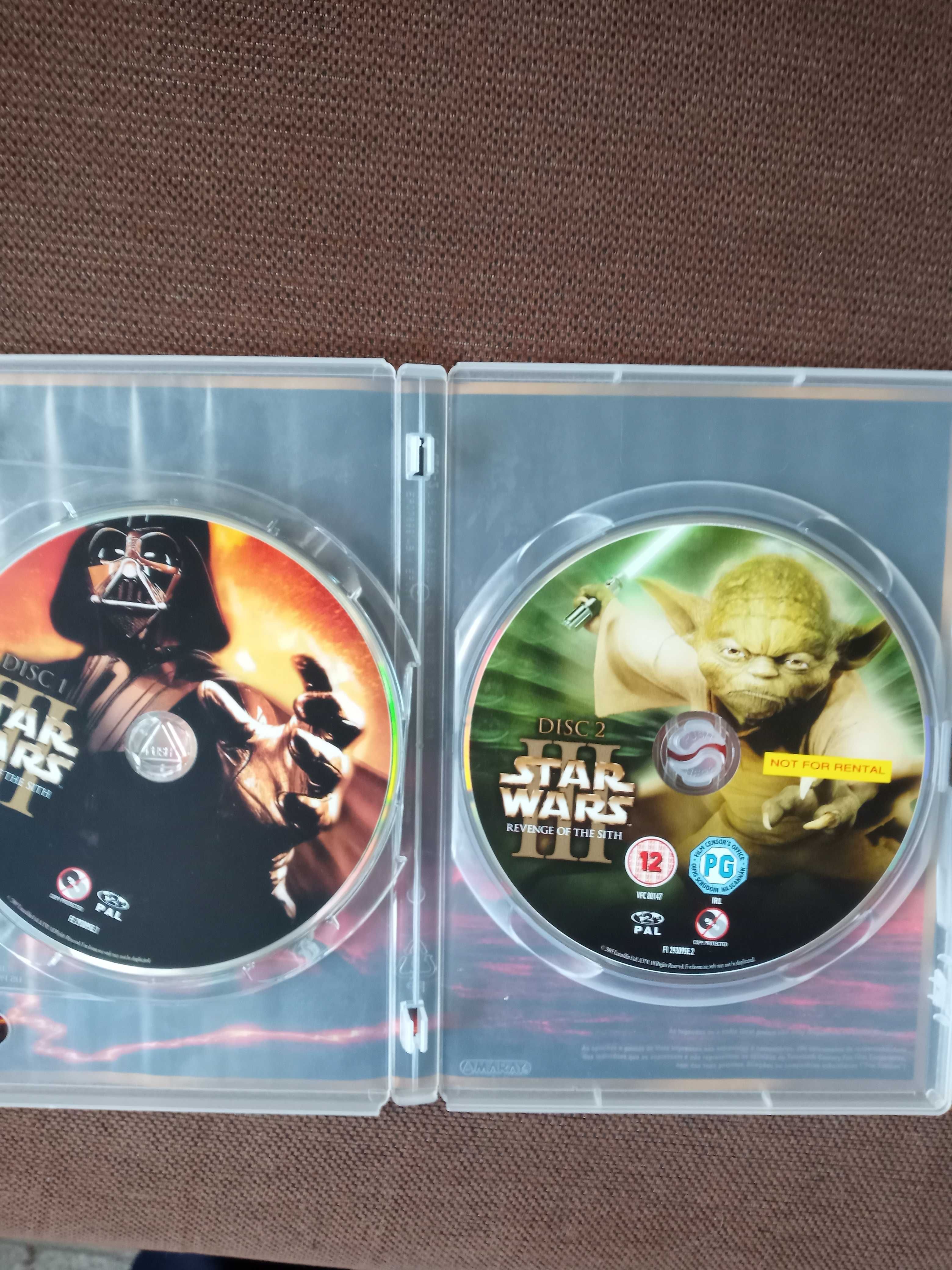 filme dvd original - star wars - 3 - a vingança dos seth