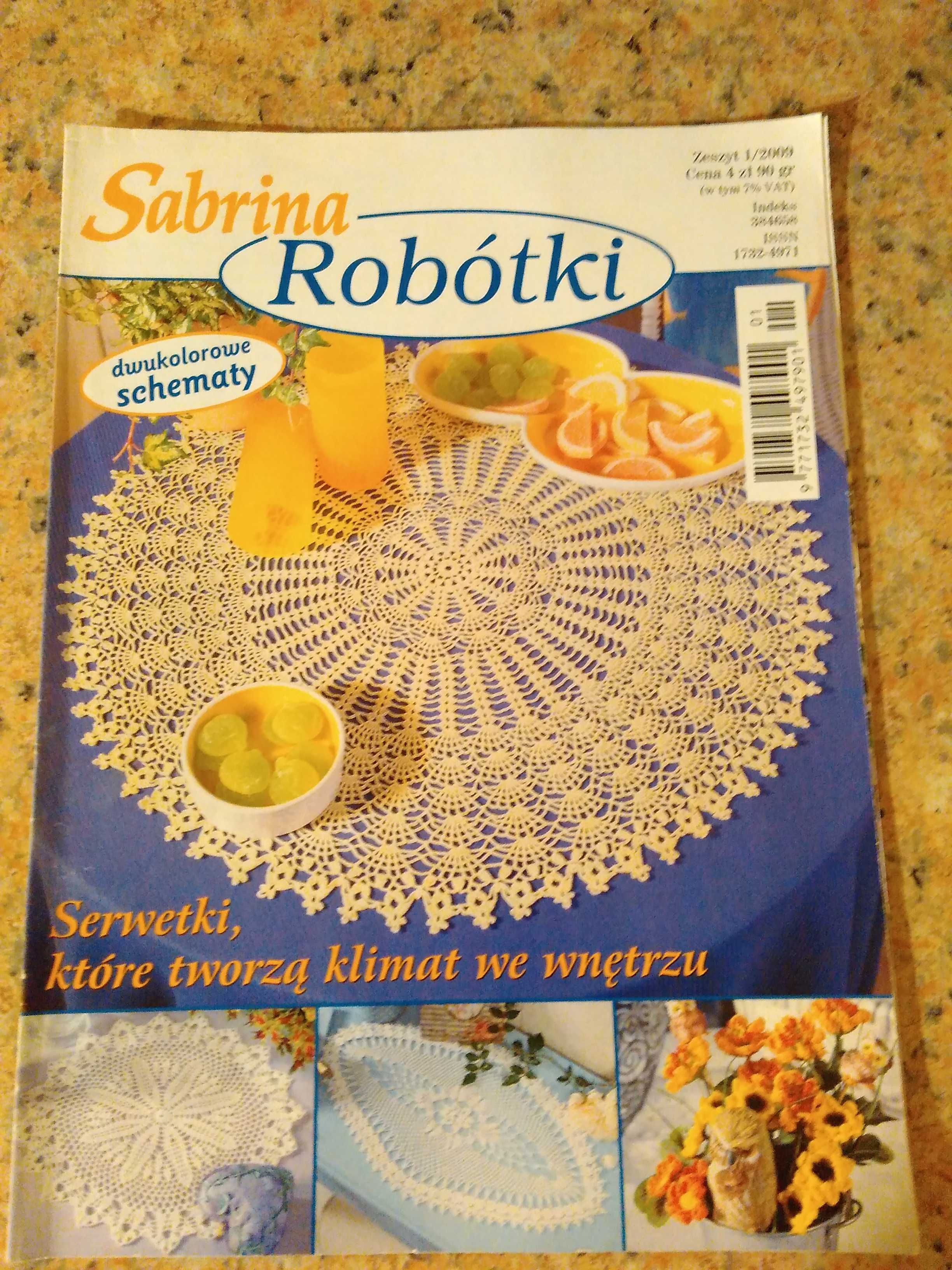 Sabrina 1/2009 robótki ręczne szydełko