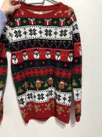 Sweter świąteczny XS