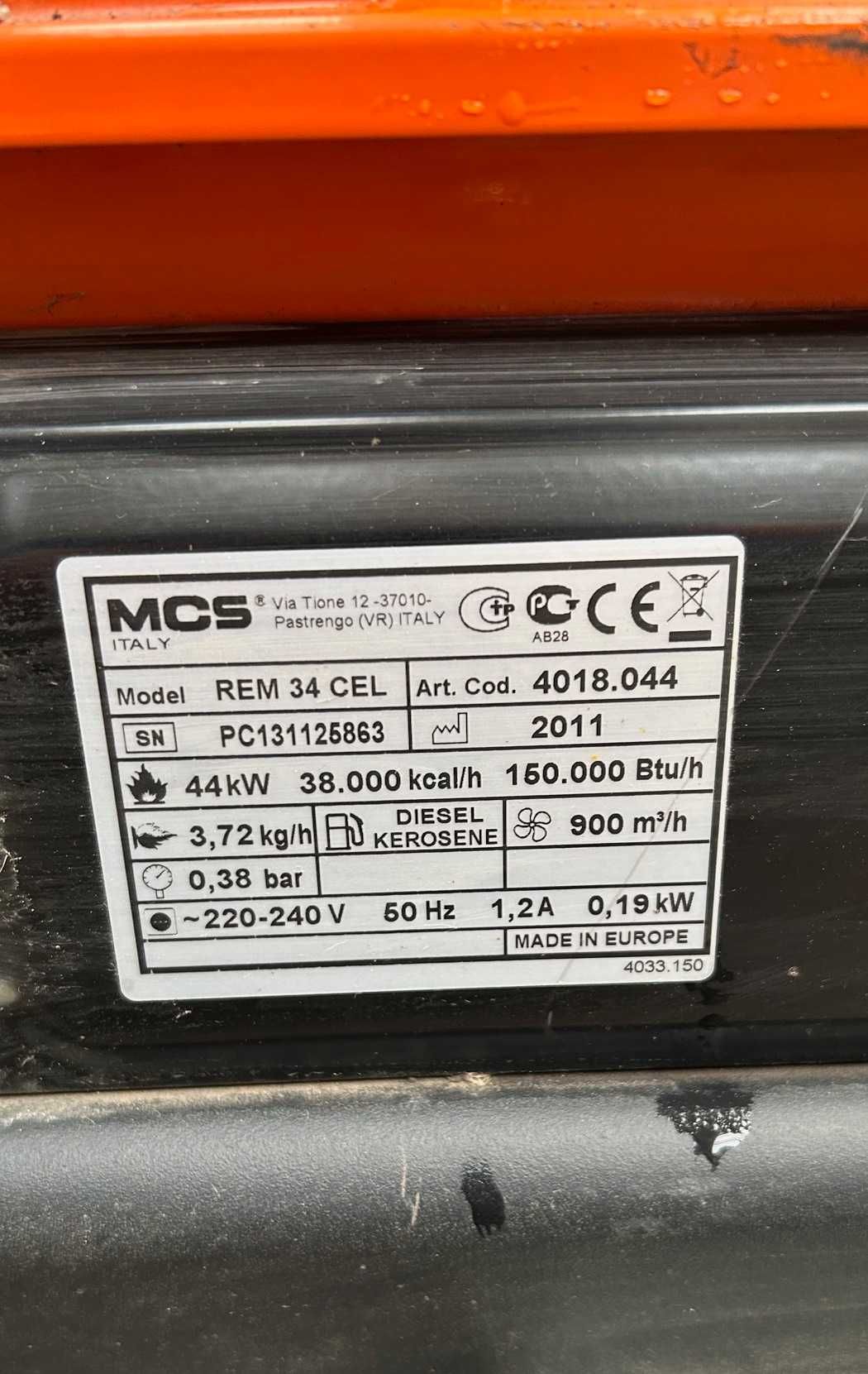 Nagrzewnica olejowa REMINGTON MCS 44 kW