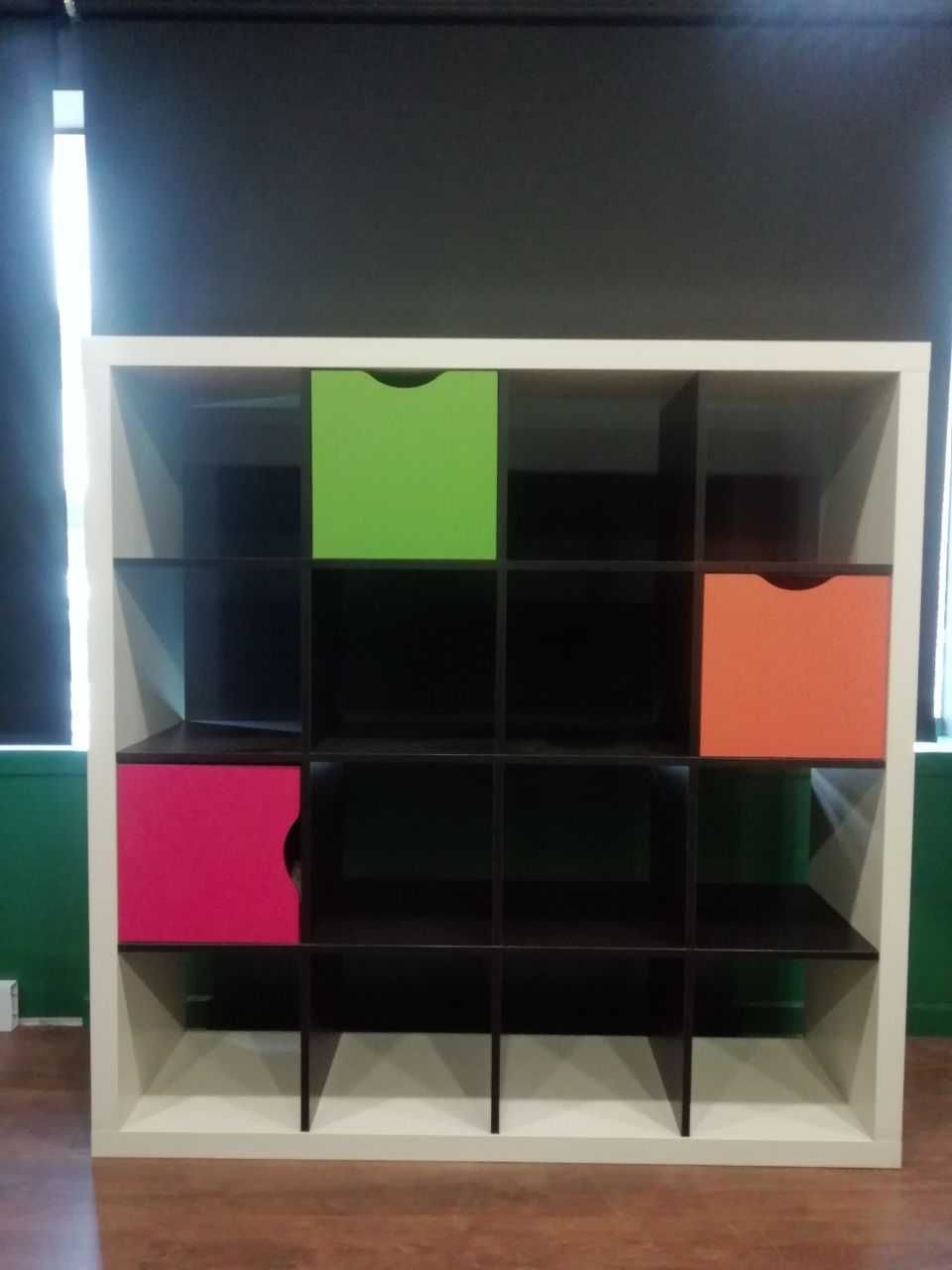 Estante em cubos