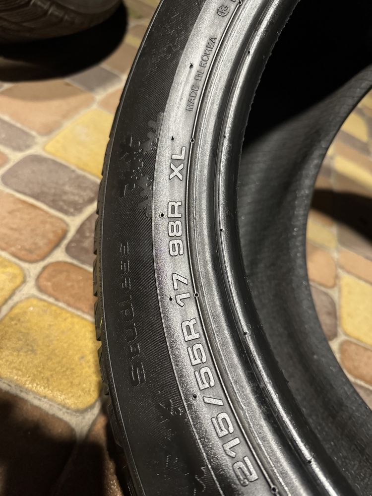 Зимняя резина 215/55R17 Kumho